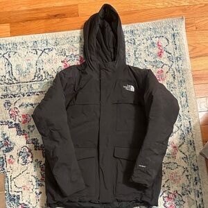 The North Face Black Hooded Parka